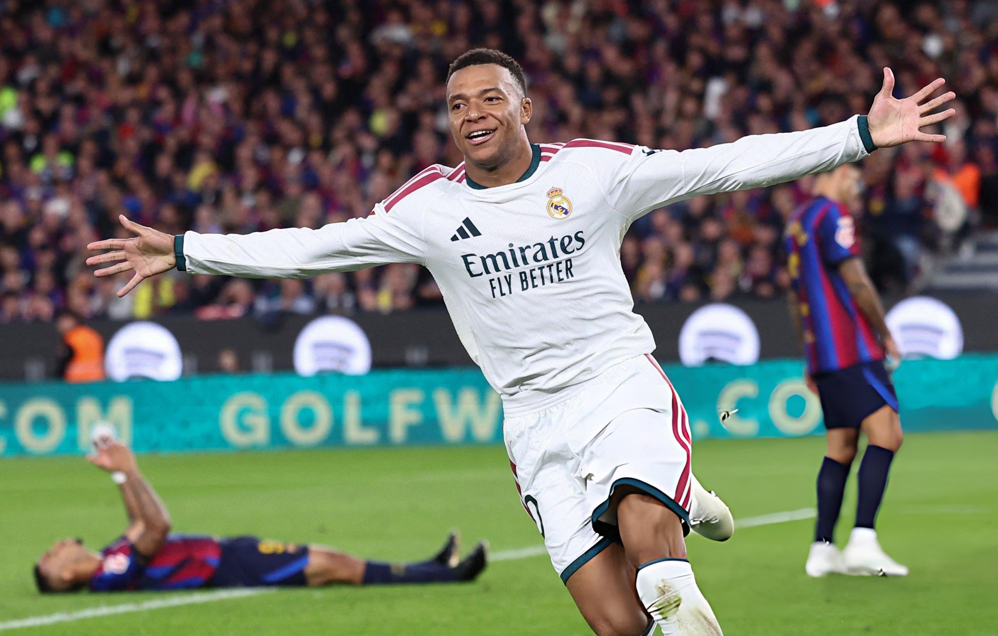 Mbappé Scores Historic 100th Madrid Goal to Sink Barcelona