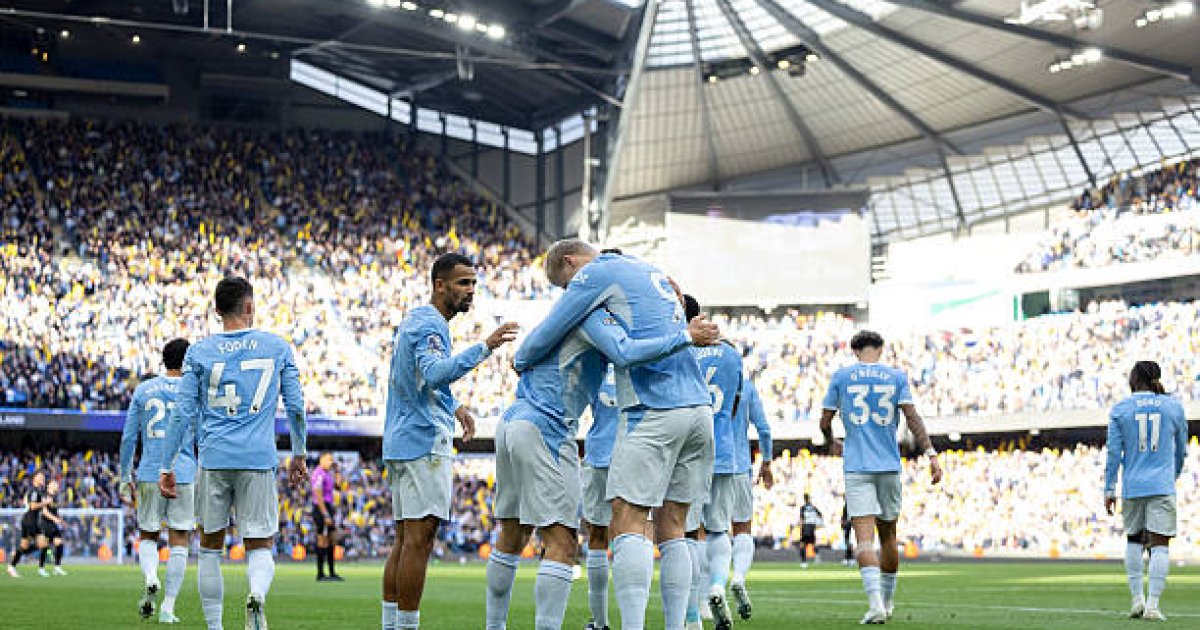 Haaland Brace Powers Man City to Historic Perfect Seven Against Ipswich