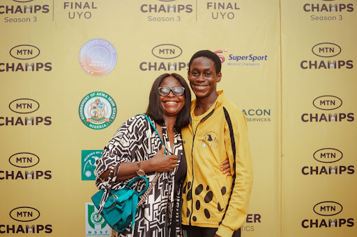 Abasiama Onyeama, and Alvin Onyeama, MTN Champs MVP athlete