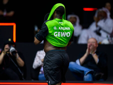 Quadri Aruna, Hugo Calderano