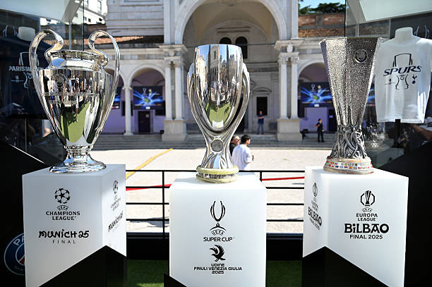 UEFA Super Cup, Champions League, Europa League